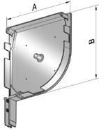 ALUTECH SF-QR/205 - 306024221 Крышка боковая роллетная SF-QR/205 - 306024221 для роллет (рольставен)