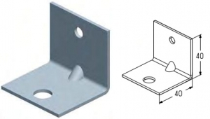 ALUTECH FPB5009 - 401820200 Кронштейн FPB5009 для подъёмных секционных ворот