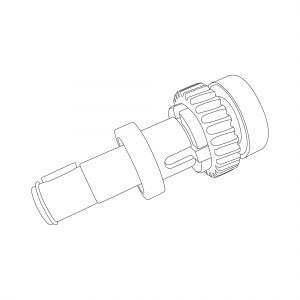 КОРН KSL.SP.003 Вал редуктора с шестернёй в сборе KSL