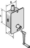 ALUTECH SBR/I40 - 1091540 Укладчик для корда редукт. SBR/I40 - 1091540 для роллет (рольставен)