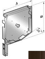 ALUTECH SF20/180 - 306013122 Крышка боковая роллетная SF20/180 - 306013122 для роллет (рольставен)