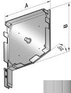 ALUTECH SF20/205 - 306014103 Крышка боковая роллетная SF20/205 - 306014103 для роллет (рольставен)