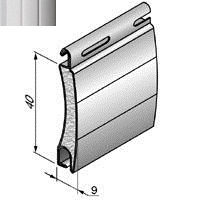 ALUTECH ARH/40 - 301015108 Профиль роллетный роликовой прокатки ARH/40 - 301015108 для роллет (рольставен)