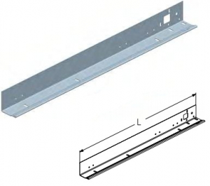 ALUTECH PRG01LFL-6000 - 402031800 Профиль угловой PRG01LFL-6000 для подъёмных секционных ворот