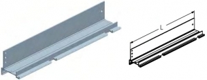 ALUTECH WD151R.101 - 404130833 Петля  проема нижняя WD151R.101 RAL8019 для подъёмных секционных ворот