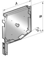 ALUTECH SF20/180 - 306013207 Крышка боковая роллетная SF20/180 - 306013207 для роллет (рольставен)