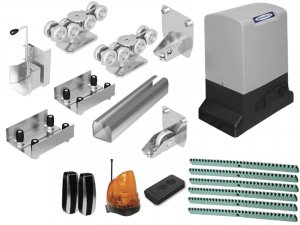 DOORHAN DHS20260-7 + SL-2100KIT Комплектующие для откатных (сдвижных) ворот весом до 1500 кг или шириной до 4,5м (набор-комплект фурнитуры) с комплектом автоматики DOORHAN SL-2100KIT