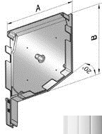 ALUTECH SF20/180 - 306013201 Крышка боковая роллетная SF20/180 - 306013201 для роллет (рольставен)