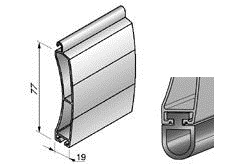 ALUTECH ESU/77I - 303005226 Профиль концевой универсальный ESU/77I - 303005226 для роллет (рольставен)