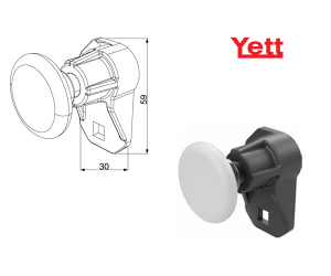 DOORHAN 25570L/KT Комплект держателя ролика бокового левый для подъёмных секционных ворот