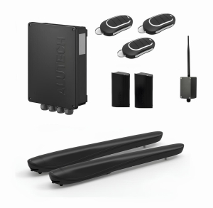 ALUTECH AM-3000KIT3-BT-3 Автоматика для распашных ворот AM-3000KIT3-BT-3, комплект: 2 привода, блок управления, 3 пульта, Bluetooth-модуль, фотоэлементы 