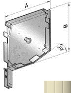 ALUTECH SF20/150 - 306011223 Крышка боковая роллетная SF20/150 - 306011223 для роллет (рольставен)