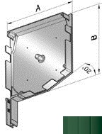 ALUTECH SF20/180 - 306013225 Крышка боковая роллетная SF20/180 - 306013225 для роллет (рольставен)