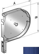 ALUTECH SF-R/180 - 306018226 Крышка боковая роллетная SF-R/180 - 306018226 для роллет (рольставен)