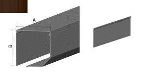 ALUTECH SB-P/RE/3/180 - 305022102 Панель короба SB-P/RE/3/180 - 305022102 для роллет (рольставен)