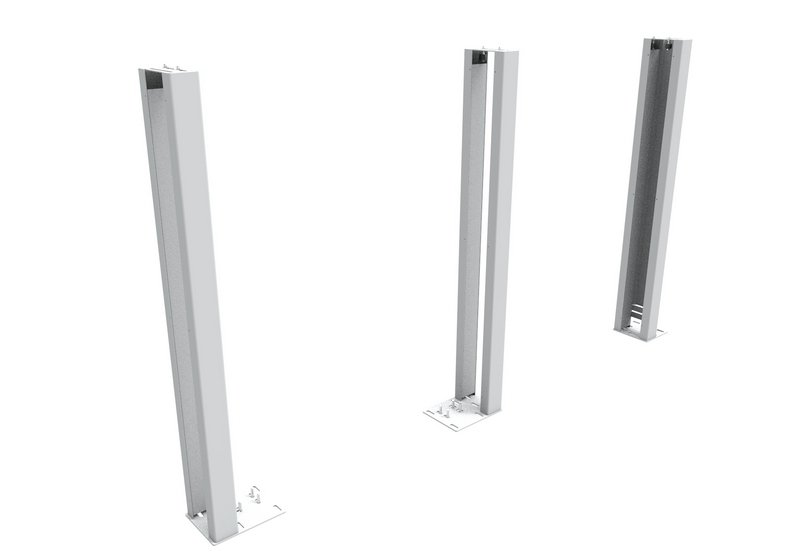 КОРН 1-0060-Э Запорные П-образные колонны из швеллера 120х60 с кабель-каналом