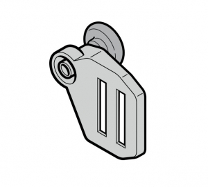 HORMANN 3045402 Верхний роликодержатель с ходовым роликом, направляющая N (слева)