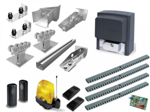 DOORHAN DHS20360-6 + BX608AGS Комплектующие для откатных (сдвижных) ворот весом до 450 кг или шириной до 4 м (набор-комплект фурнитуры) с автоматикой CAME BX608AGS