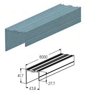ALUTECH PRD113 - 404370791 Профиль воротный для подъёмных секционных ворот