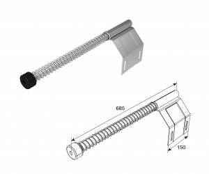 DOORHAN 25041 Пружинный амортизатор для подъёмных секционных ворот