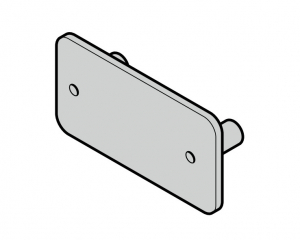 HORMANN 3045653 Плоская ручка ((26 мм) ALR, TAR 40, ASR)