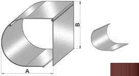 ALUTECH SB-P/RE/2/150 - 305015207 Панель короба SB-P/RE/2/150 - 305015207 для роллет (рольставен)