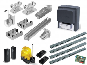 DOORHAN DHS20160-6 + BX608AGS Комплектующие для откатных (сдвижных) ворот весом до 700 кг или шириной до 4 м (набор-комплект фурнитуры) с автоматикой CAME BX608AGS