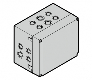 HORMANN 153132 Корпус для расширения блока управления (с базовой станиной)