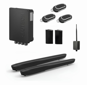 ALUTECH AM-5000KIT3-BT-3 Автоматика для распашных ворот AM-5000KIT 3-BT-3, комплект: 2 привода, блок управления, 3 пульта, Bluetooth-модуль, фотоэлементы