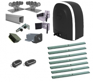 ALUTECH SGN.01.002.150-8 + RTO-1000KIT-KR7 Комплектующие для откатных ворот весом до 450 кг или шириной до 5м (набор-комплект) с автоматикой ALUTECH RTO-1000KIT-KR7