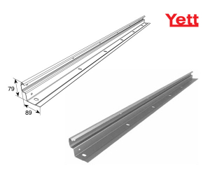 DOORHAN Y124L Вертикальная направляющая единая левая для подъёмных секционных ворот