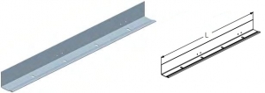 ALUTECH PRG02H - 402022800 Профиль угловой PRG02H для подъёмных секционных ворот