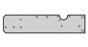 HORMANN 3054859 Пластина консоли L