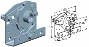 ALUTECH SBD-1R - 403730500 Муфта предохранительная храповая SBD-1R для подъёмных секционных ворот