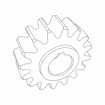 КОРН KSL.SP.018 Шестерня внешняя KSL