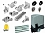 DOORHAN DHS20260-6 + ASL2000KITFULL Комплектующие для откатных (сдвижных) ворот весом до 1500 кг или шириной до 4м (набор-комплект фурнитуры) с комплектом автоматики AN-MOTORS ASL2000KIT