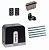 FAAC C721KIT-FK5 Автоматика для откатных ворот C721KIT-FK5, комплект: привод, радиоприемник, 2 пульта, фотоэлементы, 5 реек