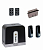 FAAC C721KIT-F Автоматика для откатных ворот C721KIT-F, комплект: привод, радиоприемник, 2 пульта, фотоэлементы