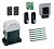 FAAC 746KIT FULL6 Автоматика для откатных ворот 746KIT FULL6, комплект: привод, радиоприемник, 2 пульта, фотоэлементы, лампа, 6 реек