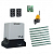 FAAC 741KIT-LK8 Автоматика для откатных ворот 741KIT-LK8, комплект: привод, радиоприемник, 2 пульта, лампа, 8 реек
