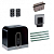 FAAC C720KIT-L4 Автоматика для откатных ворот C720KIT-L4, комплект: привод, радиоприемник, 2 пульта, лампа, 4 рейки