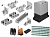DOORHAN DHS20260-7 + SL-2100KIT Комплектующие для откатных (сдвижных) ворот весом до 1500 кг или шириной до 4,5м (набор-комплект фурнитуры) с комплектом автоматики DOORHAN SL-2100KIT