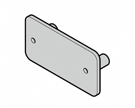 HORMANN 3045653 Плоская ручка ((26 мм) ALR, TAR 40, ASR)