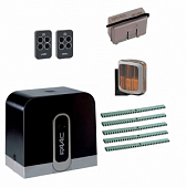 Автоматика для откатных ворот C720KIT-LA5, комплект: привод, радиоприемник, 2 пульта, лампа, 5 реек