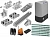 DOORHAN DHS20160-8 + SL-800KIT Комплектующие для откатных (сдвижных) ворот весом до 700 кг или шириной до 5,5 м (набор-комплект фурнитуры) с комплектом автоматики DOORHAN SL-800KIT