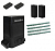 DOORHAN SL-2100PROKIT-FA4 Автоматика для откатных ворот SLIDING-2100PROKIT-FA4, комплект: привод, 2 пульта, фотоэлементы, 4 рейки