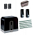 FAAC C720KIT-F5 Автоматика для откатных ворот C720KIT-F5, комплект: привод, радиоприемник, 2 пульта, фотоэлементы, 5 реек