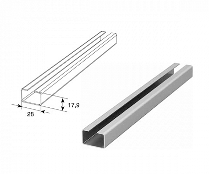 DOORHAN SPV-SN2 Профиль нижний встраиваемый для подъёмных секционных ворот