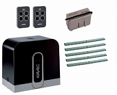 Автоматика для откатных ворот C720KIT-KR5, комплект: привод, радиоприемник, 2 пульта, 5 реек