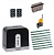 FAAC C721KIT-LK8 Автоматика для откатных ворот C721KIT-LK8, комплект: привод, радиоприемник, 2 пульта, лампа, 8 реек